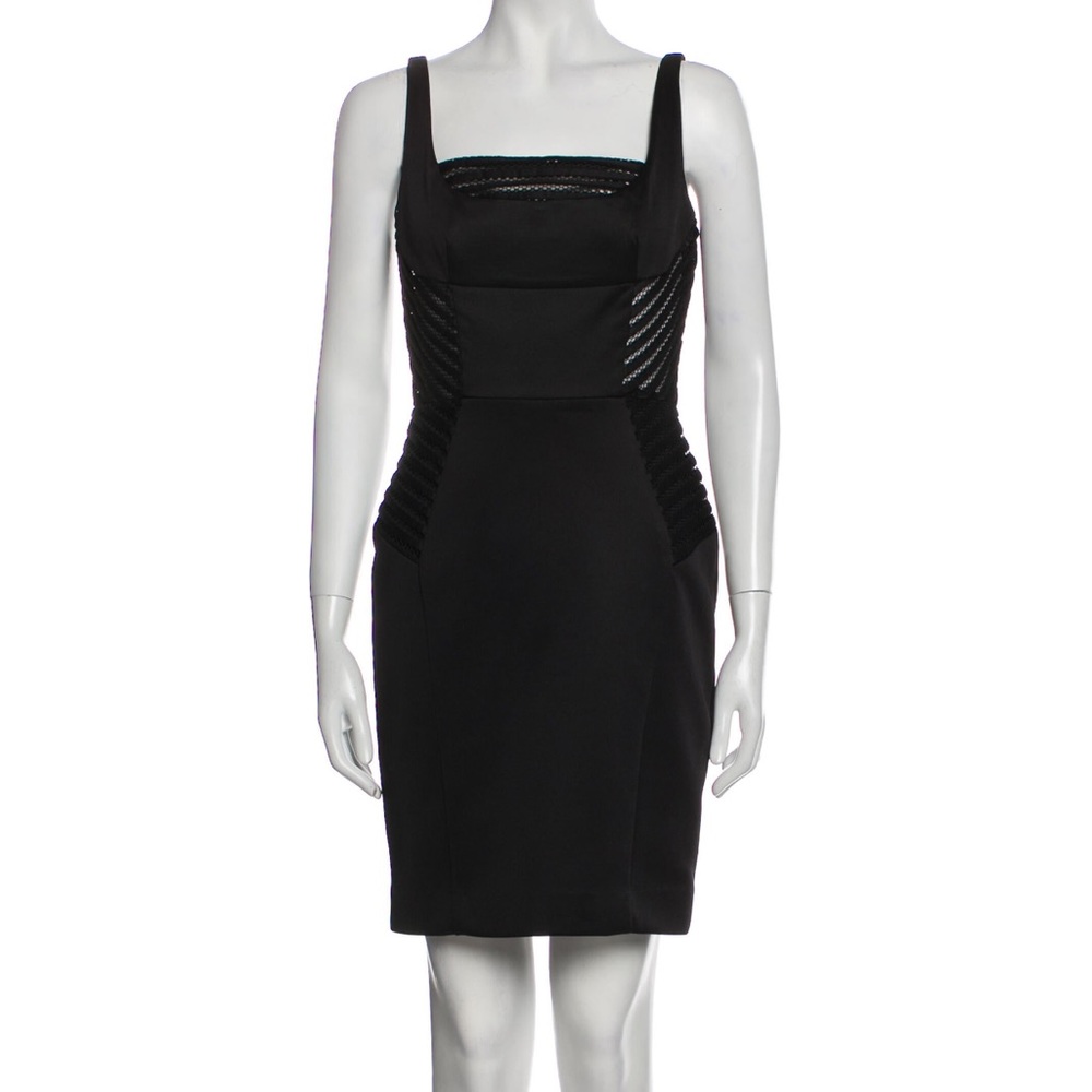 Elegant black Milly mini dress